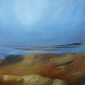 Quiet tide, acrylic on canvas, 60x60cm © Mari French 2011