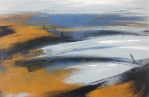 Thornham creek - looking out to sea © Mari French 2011