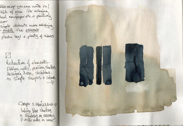 shutters, venice (sketchbook pages)