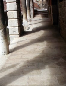 sunlit arches, Venice © Mari French 2012