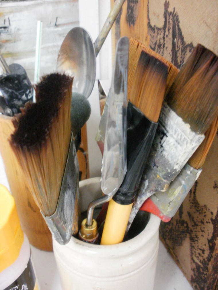 studio, digital photo © Mari French 2012