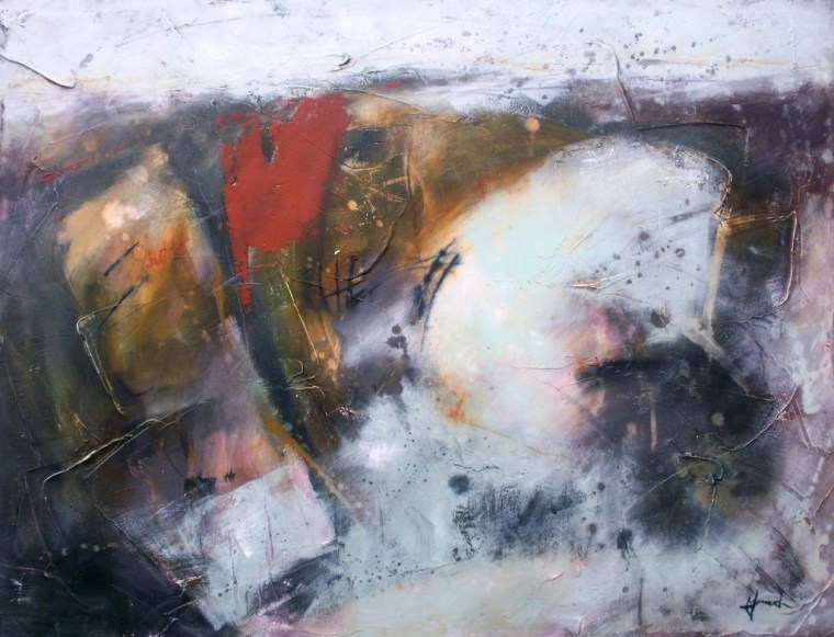 Mari French, saltmarsh landscape, landscape art, landscape painting,Norfolk,coast