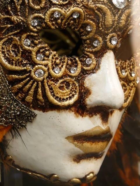 Venetian mask ( photo copyright Paul Campbell)