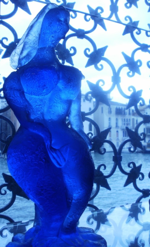 Glass figure, Peggy Guggenheim Collection, Venice
