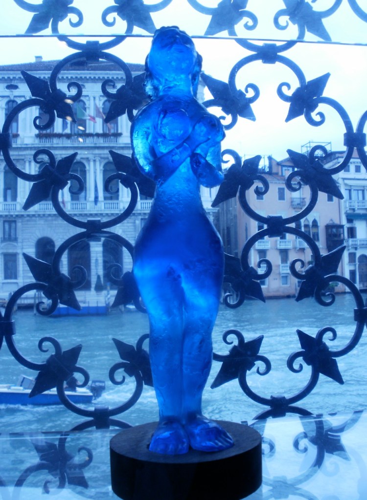 Glass figure, Peggy Guggenheim Collection, Venice
