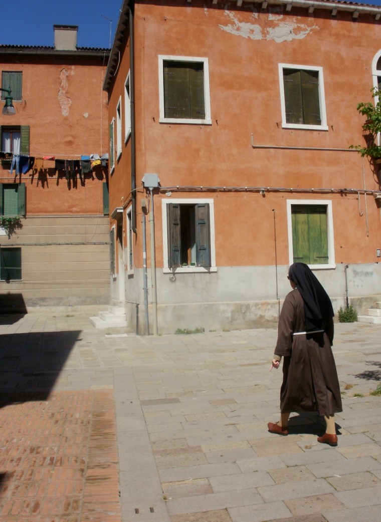 Franciscan nun, Castello, Venice.