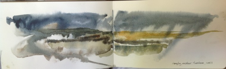 Changing light, Thornham. Mari French