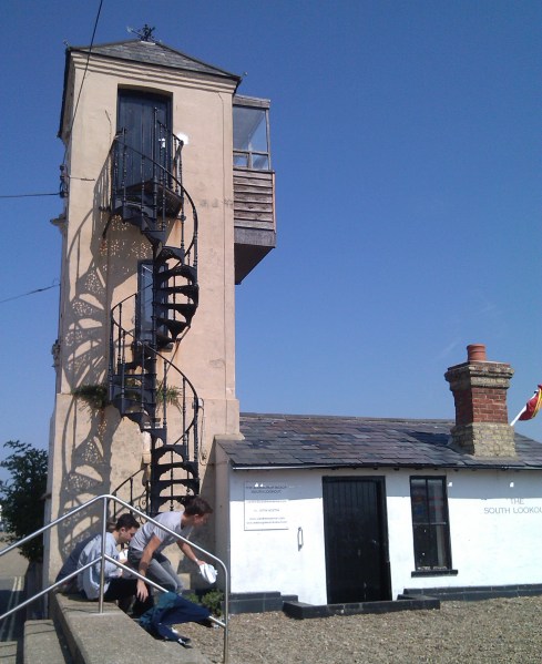 South Beach Lookout, Aldeburgh © Mari French 2013