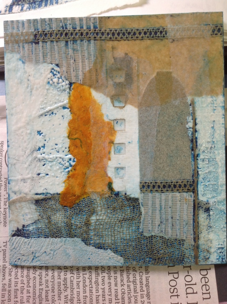 Collagraph plate