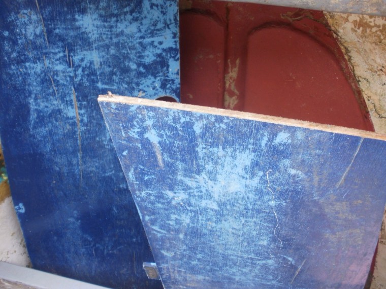 Boat interior, Mousehole harbour.