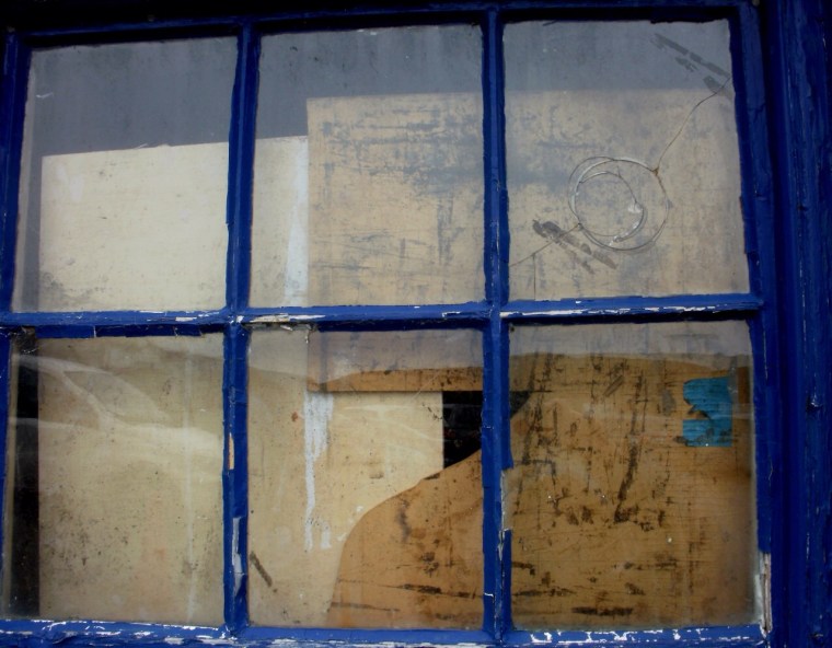 Window, Mousehole harbour.