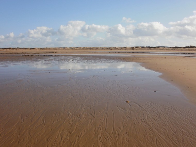 Brancaster beach, Mari French 2014. Brancaster beach, Mari French 2014.