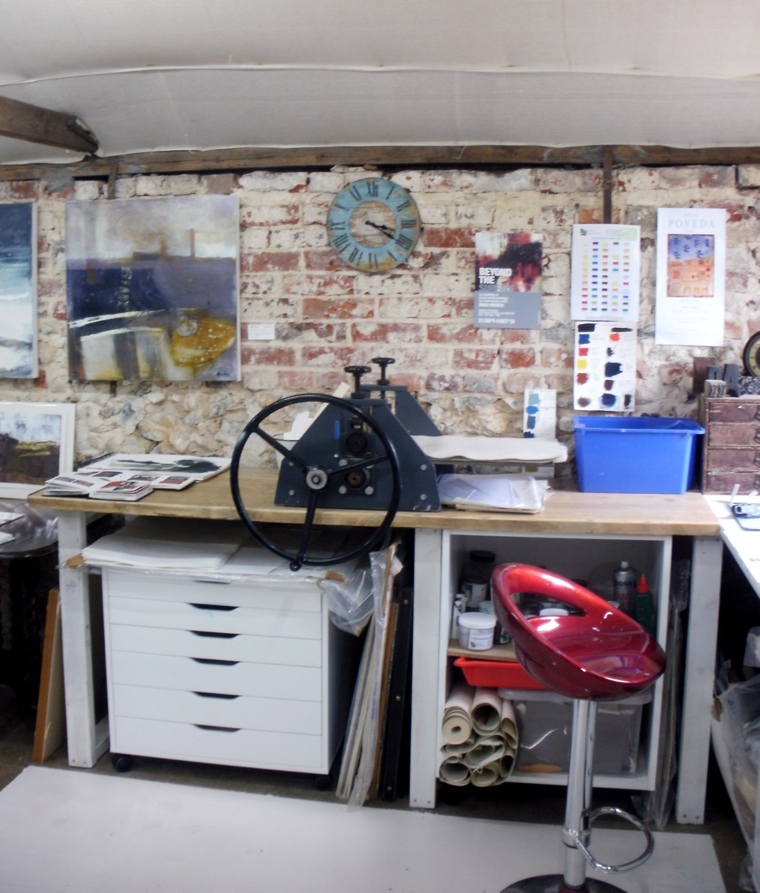 Open studio. Mari French 2014