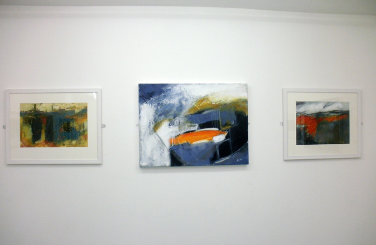 Coastlines exhibition. Mari French 2014.