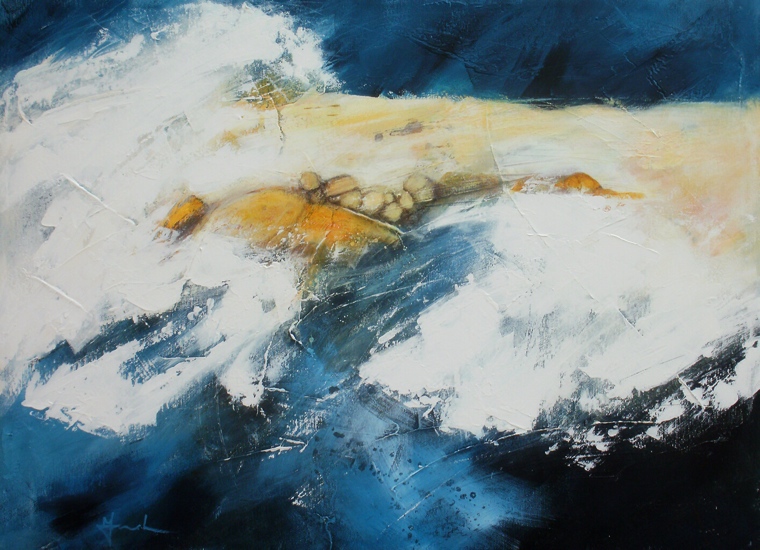 Incoming tide. Mari French 2014