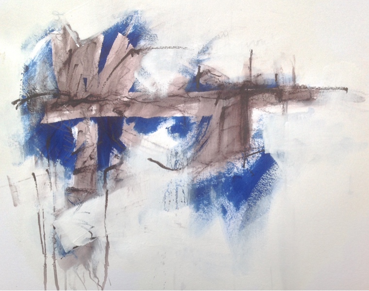 experimental drawing &copy; Mari French 2015