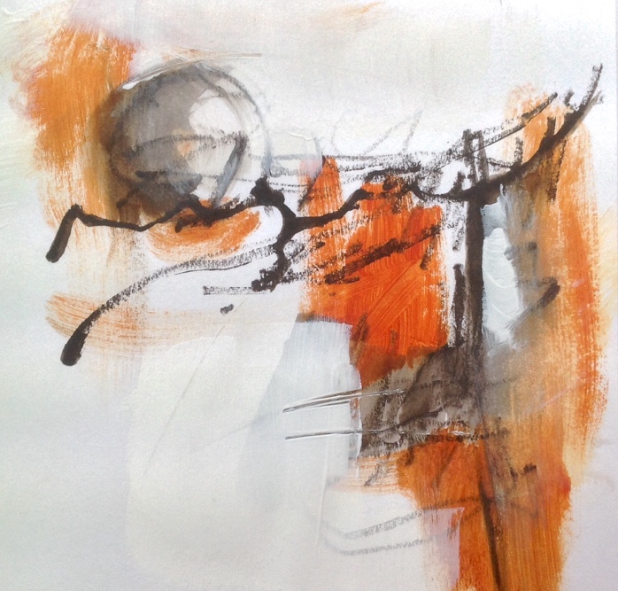 Experimental painting &copy; Mari French 2015