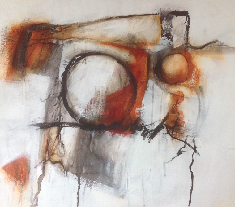 Experimental painting &copy; Mari French 2015