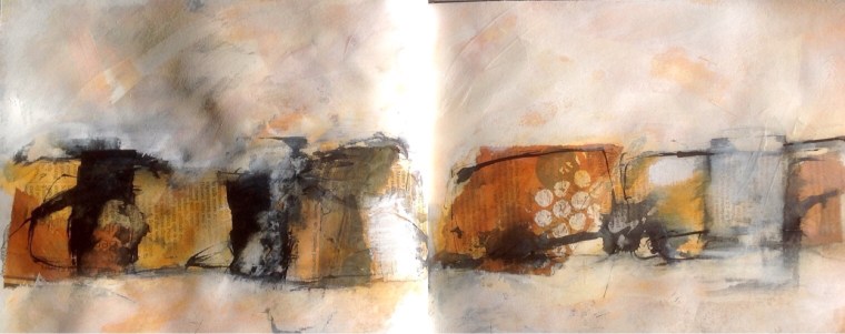 Workbook spread © Mari French 2015