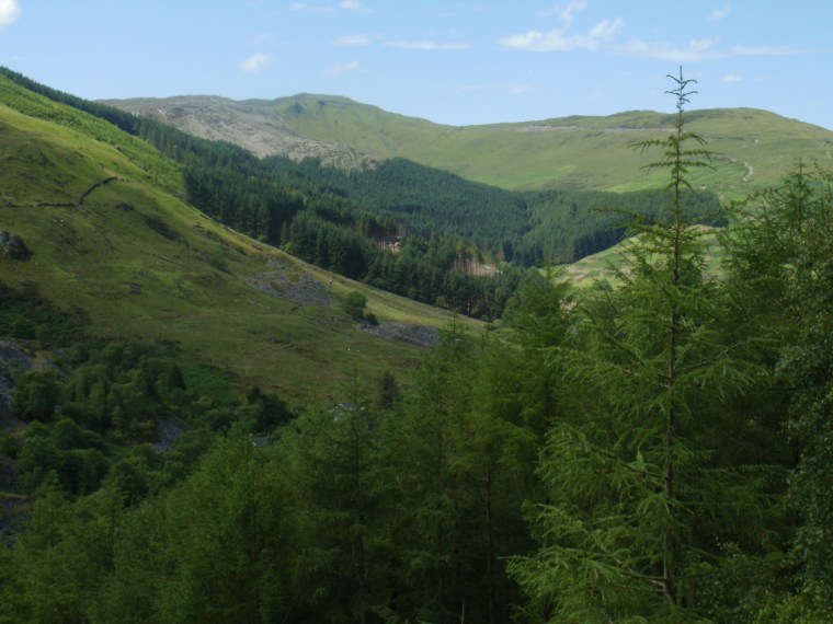 Above Corris, Wales. Mari French 2015