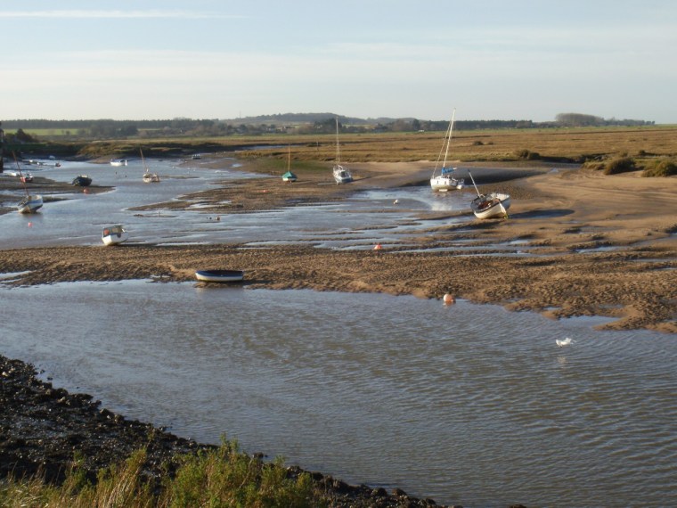 Burnham Overy creek. Mari French 2015
