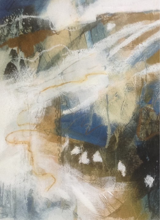 Collage/mixed-media on board 2