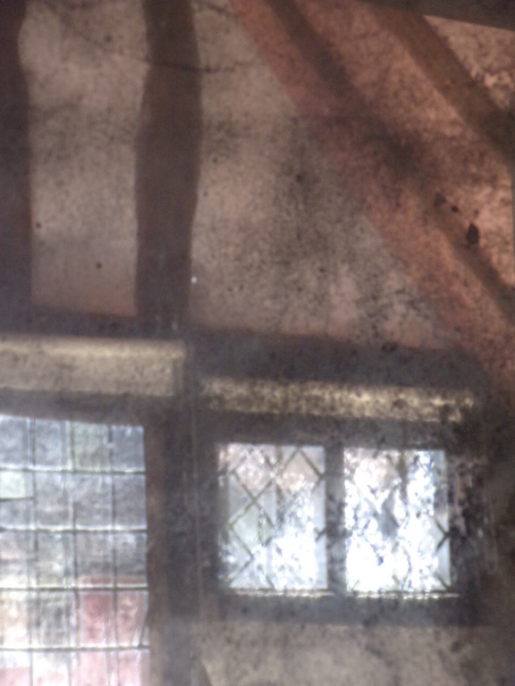 Little Hall, Lavenham. Digital photo. Abstract impression.