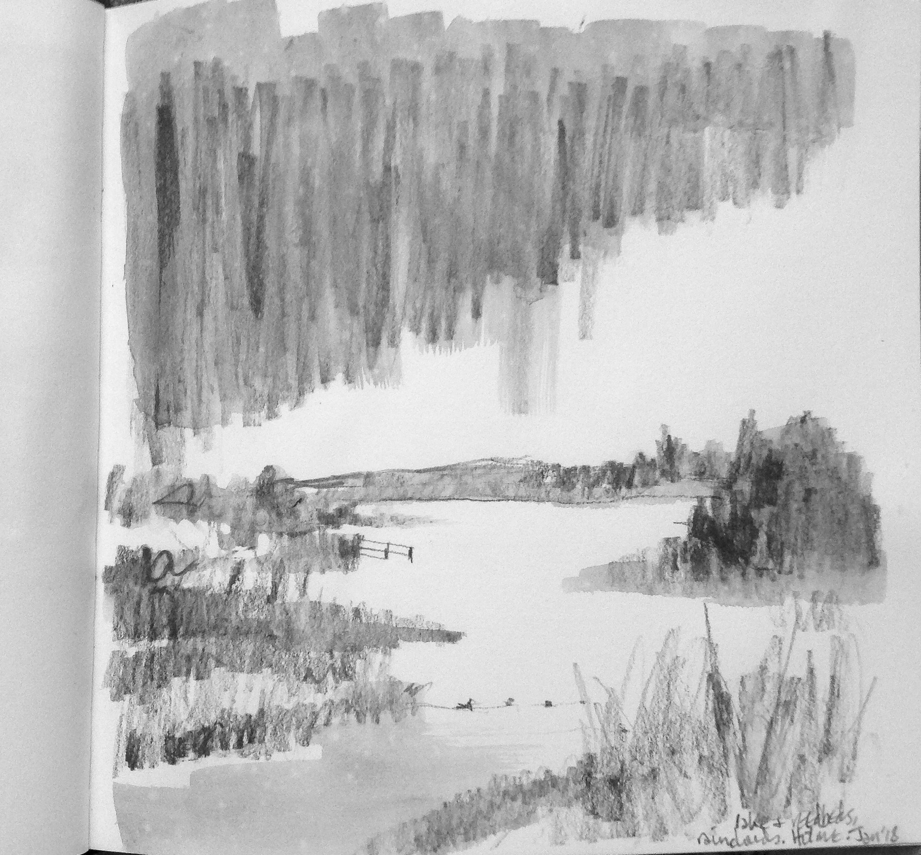 Holme bird reserve, Norfolk. © Mari French 2018