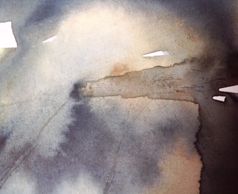 Reedbed sketch (detail) 4 © Mari French 2017