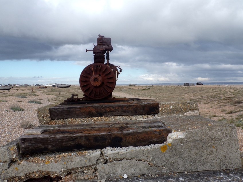 Rusting fishing equipment © Mari French 2018