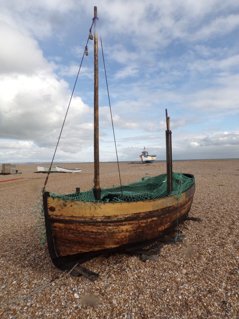 Fishing boat, Dungeness © Mari French 2018