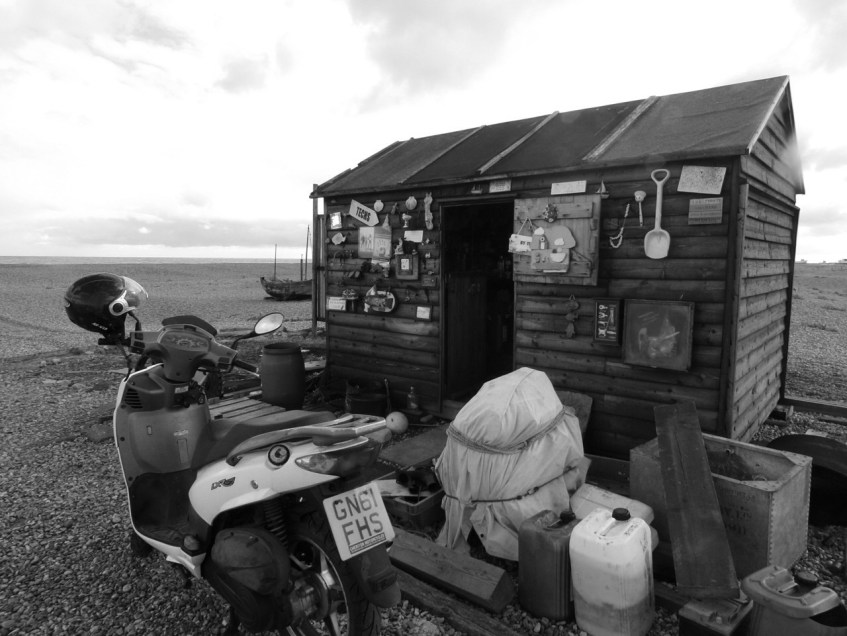 Dungeness fishing hut © Mari French 2018