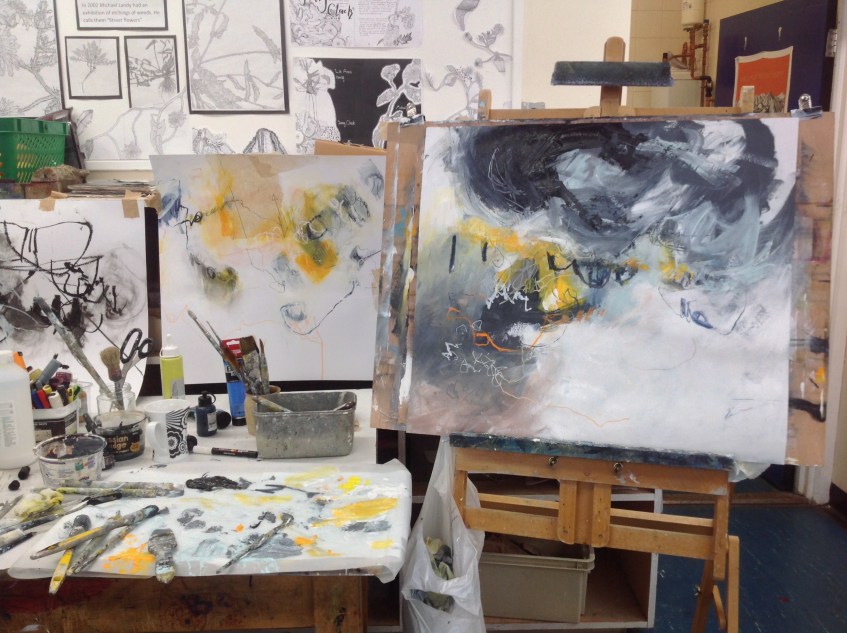 Work from final day of Emily Ball workshop © Mari French 2019Work from final day of Emily Ball workshop © Mari French 2019