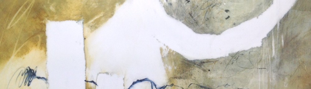 Detail of new work. Mixed media on Duralar. © Mari French 2019