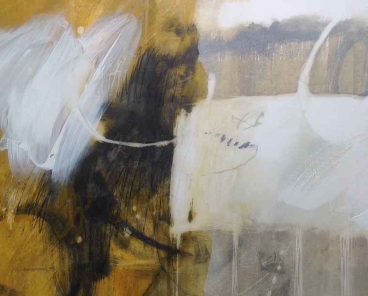 Atmospheric abstract landscape